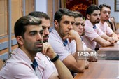بدرقه کاروان ورزشی پاراآسیایی ایران در حرم مطهر رضوی