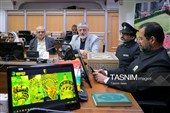 بدرقه کاروان ورزشی پاراآسیایی ایران در حرم مطهر رضوی