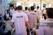 بدرقه کاروان ورزشی پاراآسیایی ایران در حرم مطهر رضوی