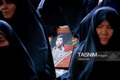 غبارروبی مزار شهدای مدفون در حرم مطهر رضوی