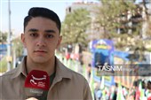 گزارش خبرنگار دهه هشتادی تسنیم از رزمایش 90 هزار جدانفدا در کرمان