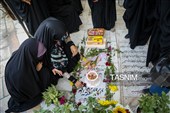 سالروز تولد  سردار شهید علی آقازاده نژاد در گلزار شهدای قم