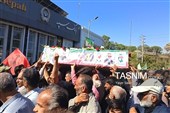 تشییع سردار حسین ظریفی در شهرستان گناباد