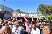 تشییع سردار حسین ظریفی در شهرستان گناباد