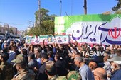 تشییع سردار حسین ظریفی در شهرستان گناباد