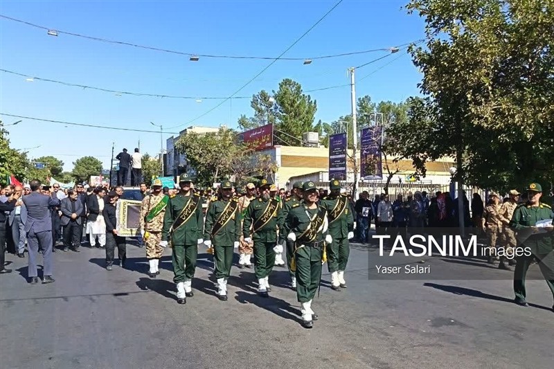 اخبار گناباد , شهادت , حملات تروریستی , مراسم تشییع , خراسان رضوی , اخبار استان خراسان رضوی , سپاه پاسداران انقلاب اسلامی ,