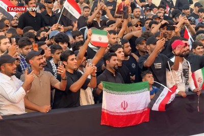 العراق , سيد حسن نصرالله , حزب الله لبنان , العلاقات الإيرانية العراقية , العلاقات العراقية – الأمريكية , علي فالح الزيدي ,