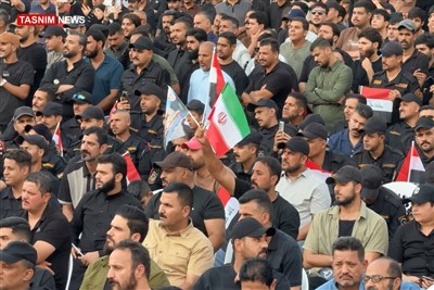 العراق , سيد حسن نصرالله , حزب الله لبنان , العلاقات الإيرانية العراقية , العلاقات العراقية – الأمريكية , علي فالح الزيدي ,