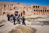 تور رسانه‌ای اداره‌کل میراث فرهنگی، گردشگری و صنایع‌دستی خراسان شمالی در ارگ تاریخی بلقیس اسفراین