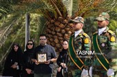 مراسم وداع با پیکر مطهر  شهید «علی‌اکبر گندمی» در دانشگاه افسری امام علی(ع)